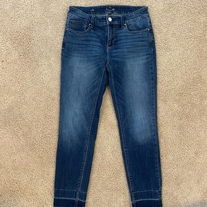 White House Black Market Slim Ankle Jeans